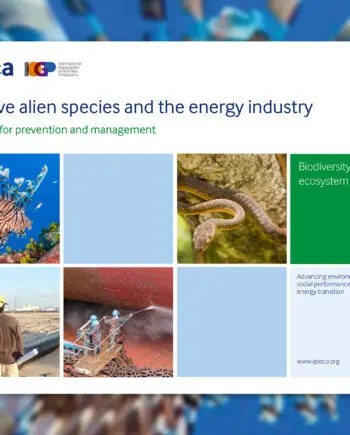 Invasive alien species and the energy industry