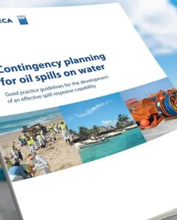 Contingency planning for oil spills on water-banner