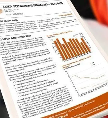 Safety performance indicators - 2012 data - Executive summary