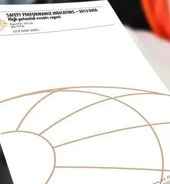 Safety Performance Indicators - 2013 data - High potential events report