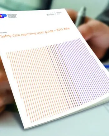 Safety data reporting user guide – 2015 data