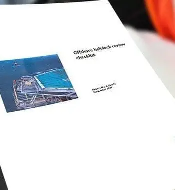 IOGP Report 322 - Offshore helideck review checklist