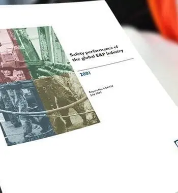 Safety performance of the global E&P industry - 2001 data
