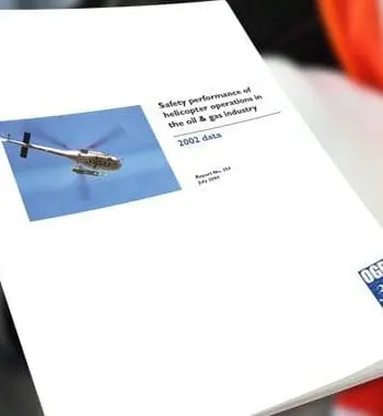 Safety performance of helicopter operations in the oil & gas industry - 2002 data
