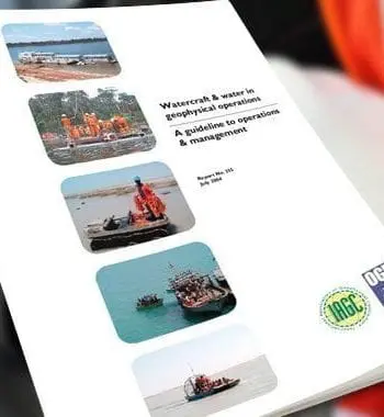 Watercraft & water in geophysical operations - a guide to operations & management