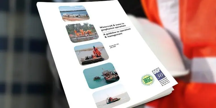 Watercraft & water in geophysical operations - a guide to operations & management