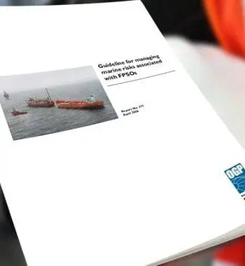 Guidelines for managing marine risks associated with FPSOs