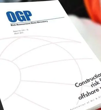 Risk assessment data directory - Construction risk for offshore units