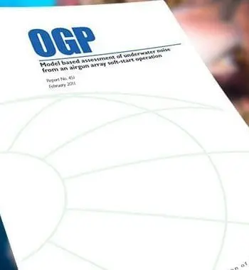 Model based assessment of underwater noise from an airgun array soft-start operation