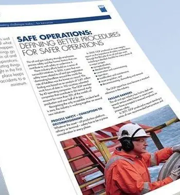 Rio+20 Factsheets: Safe operations