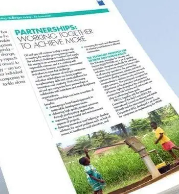 Rio+20 Factsheets: Partnerships: working together to achieve more