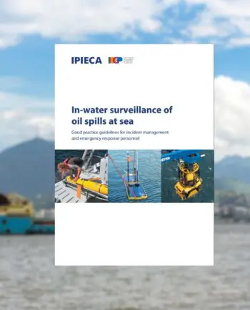 In-water surveillance of oil spills at sea