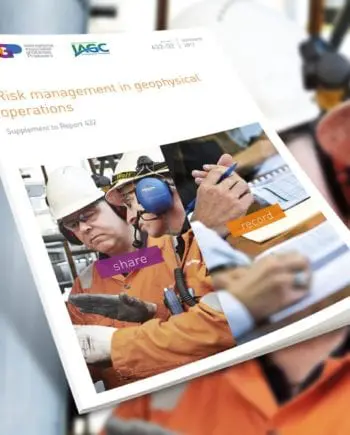 Risk management in geophysical operations