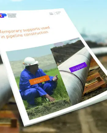 Temporary supports used in pipeline construction