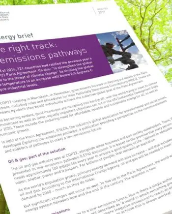 Global Energy Brief: low-emissions pathways