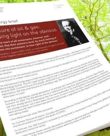 Global Energy Brief: the future of oil & gas