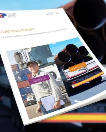 Load Securement - Land transportation safety recommended practice Guidance Note 18