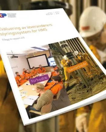 Contractor HSE capability assessment and scoring system - Supplement to Report 423 - Norwegian Translation