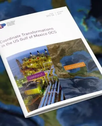 Coordinate Transformations in the US Gulf of Mexico OCS