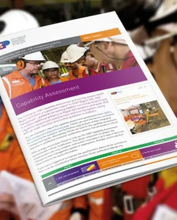 Report 423 - HSE management guidelines for working together in a contract environment - Info Sheets
