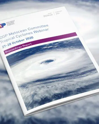 IOGP Metocean Committee Tropical Cyclones Webinar - Proceedings Report