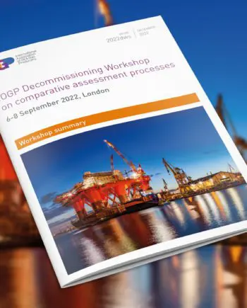 Decommissioning workshop on comparative assessment processes