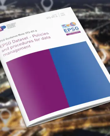 EPSG Dataset - Policies and procedures for data management