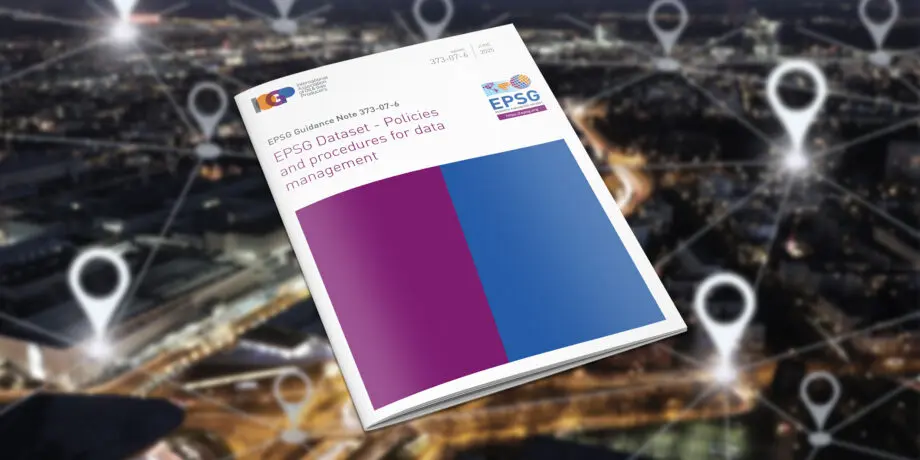 EPSG Dataset - Policies and procedures for data management