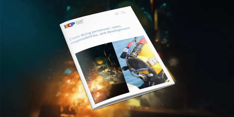 Client diving personnel: roles, responsibilities, and development