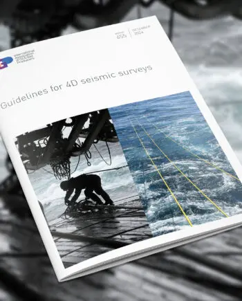 Guidelines for 4D seismic surveys