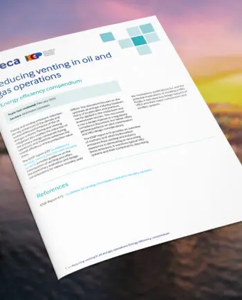 Reducing venting in oil and gas operations