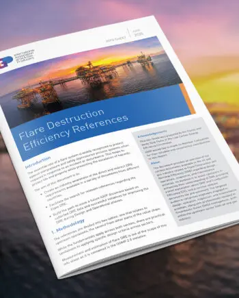 Flare Destruction Efficiency References