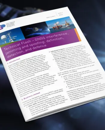 Technical Flash – GNSS interference, jamming and spoofing: definition, detection, and defence