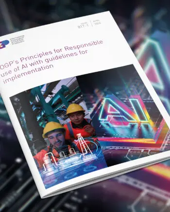 IOGP’s Principles for Responsible use of AI with guidelines for implementation