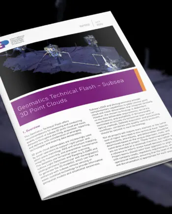 Geomatics Technical Flash – Subsea 3D Point Clouds