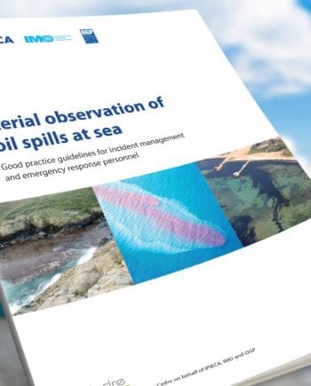 Aerial observation of oil spills at sea-banner