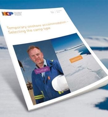 Temporary onshore accommodation - Selecting the camp type