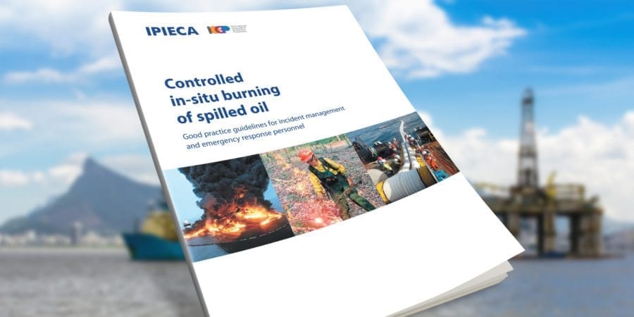 Controlled in-situ burning of spilled oil-banner