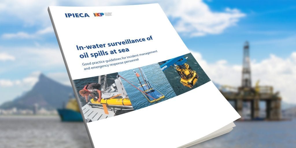 In-water surveillance of oil spills at sea - banner