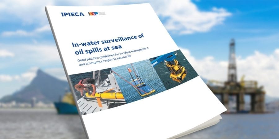 In-water surveillance of oil spills at sea – banner