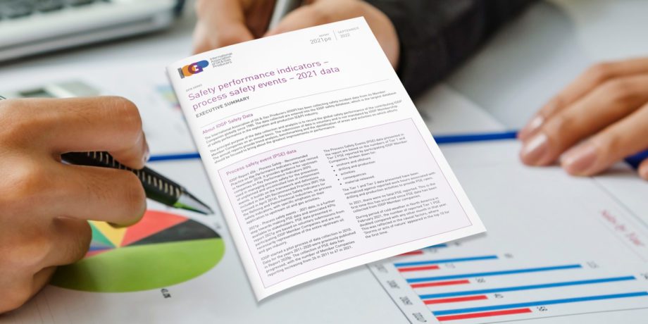 Safety performance indicators – process safety events – 2021 data - executive summary