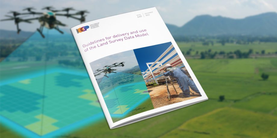 Land Survey Data Model package (template and guidelines)
