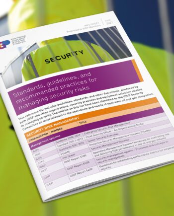 Standards, guidelines, and recommended practices for managing security risks