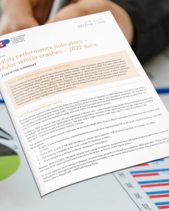 Safety performance indicators – Motor vehicle crashes – 2022 data - executive summary