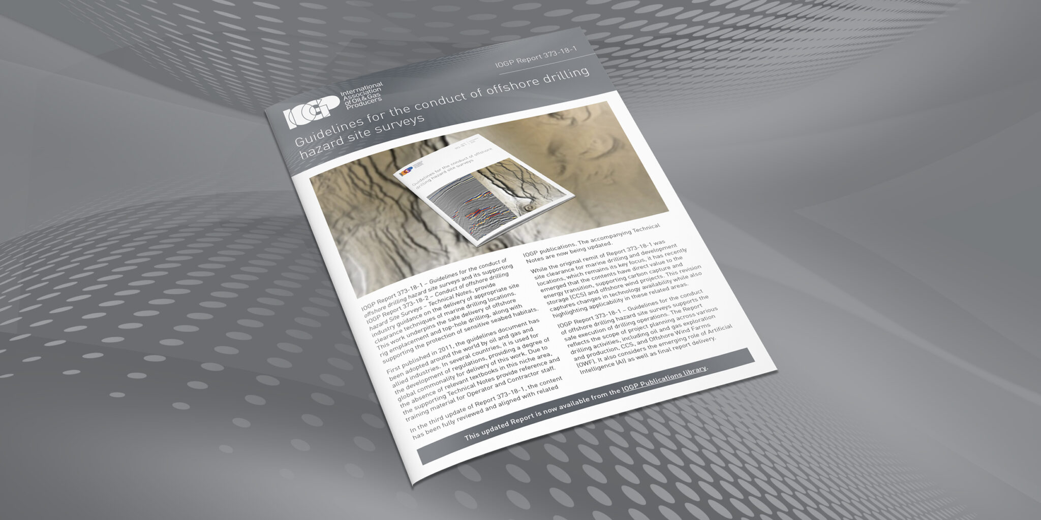 Flyer &ndash; Guidelines for the conduct of offshore drilling hazard site surveys