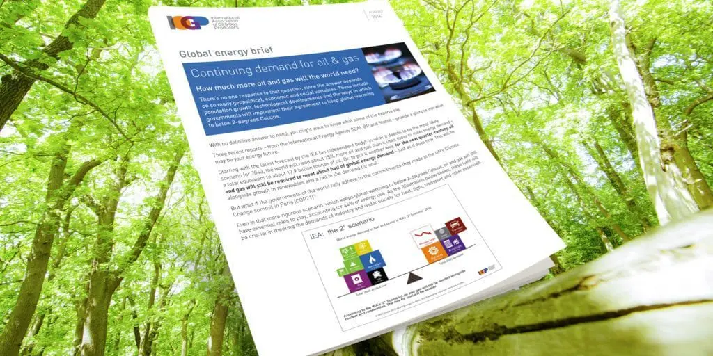 There’s no one response to that question, since the answer depends on so many geopolitical, economic and social variables. These include population growth, technological developments and the ways in which governments will implement their agreement to keep global warming to below 2-degrees Celsius.