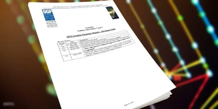 IOGP publishes EPSG registry developer guide