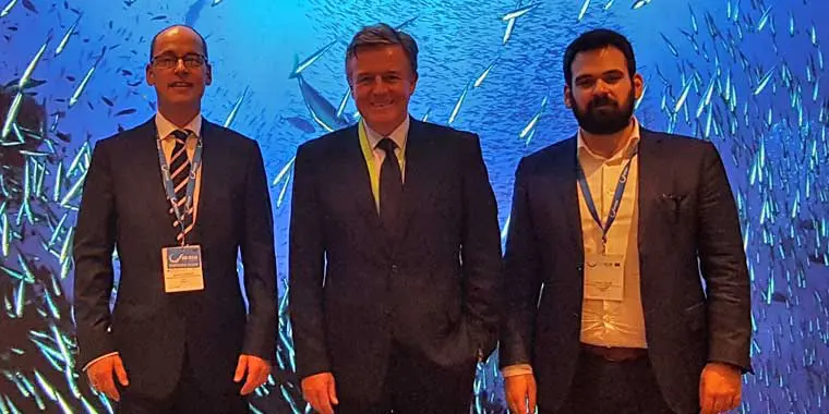 Gordon Ballard addresses EU leaders at Malta ocean conference