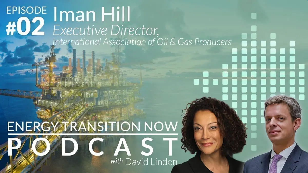 Listen to the Energy Transition Now Podcast with Iman Hill.