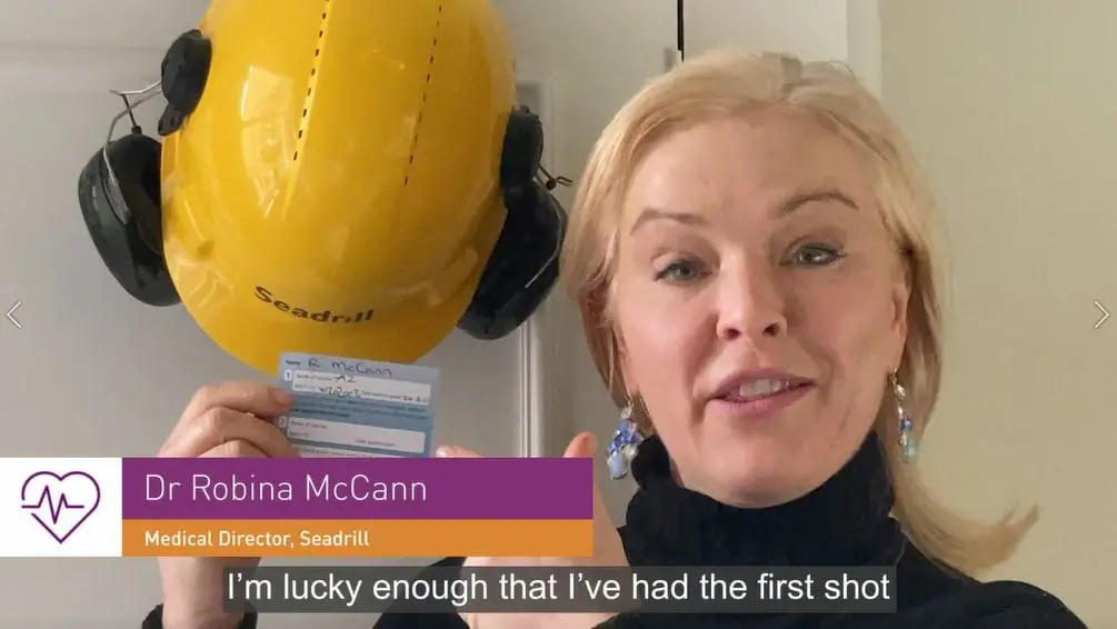 Watch the video and find out why IOGP-IPIECA Health Committee members are looking forward to getting vaccinated.